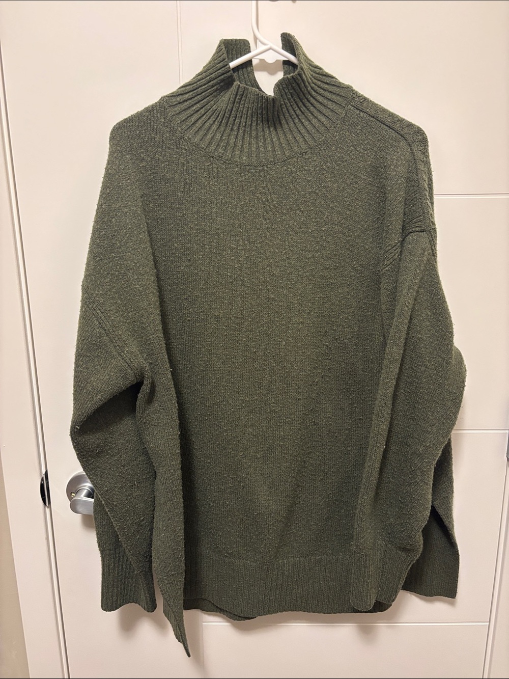 H&M Men's Olive Turtleneck Sweater